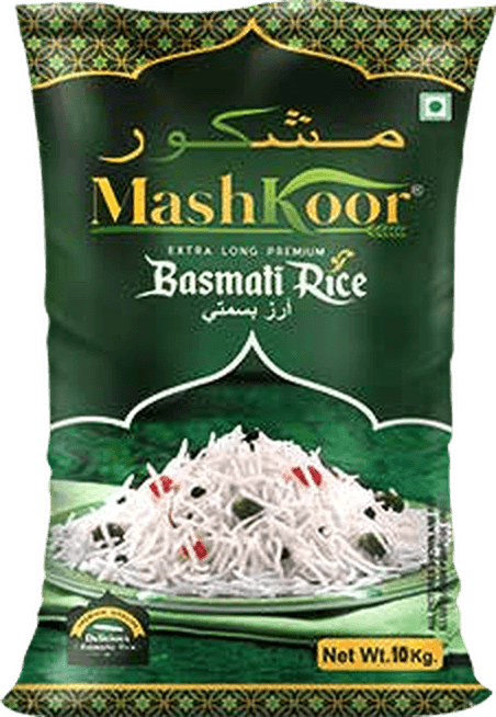 Mashkoor Basmati, 10 kg pack